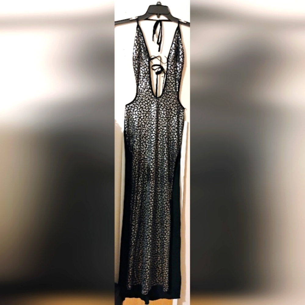 Sexy dance club long dress